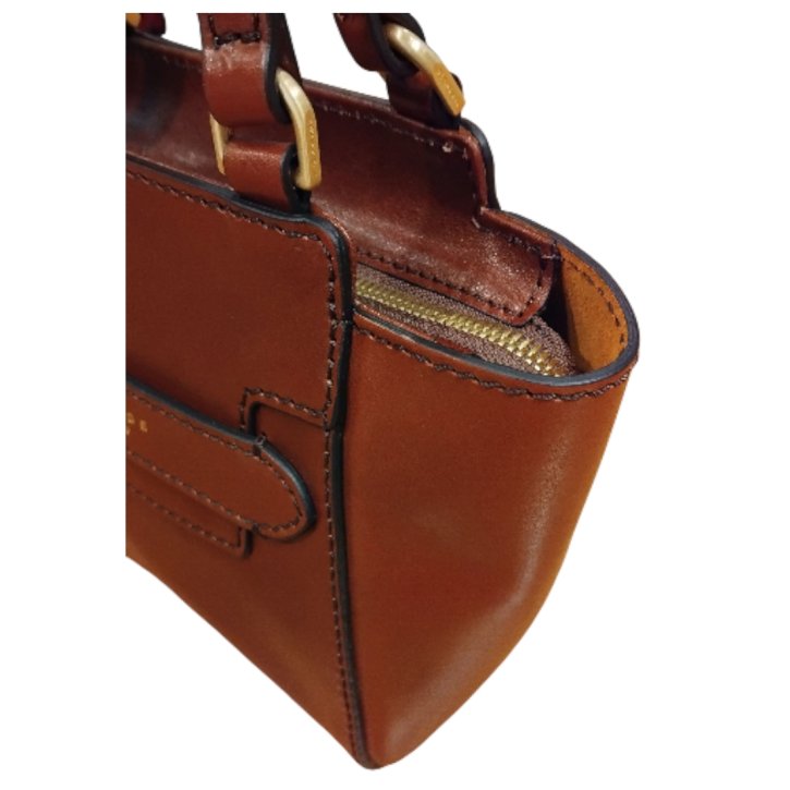 the bridge Handtasche Rindleder braun